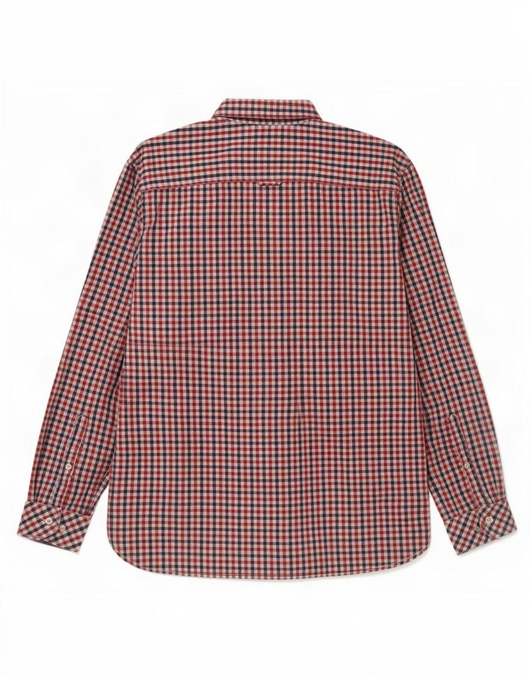 Camisa masculina Joules Classic Fit grande algodão vermelho guingão