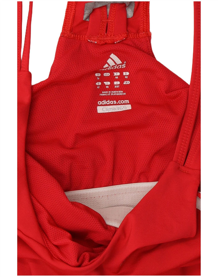 Adidas Clima 365 Vest Top UK 16 Grande Vermelho