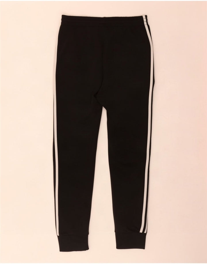 Adidas Mens Treino Calças Joggers Pequeno Poliéster Preto