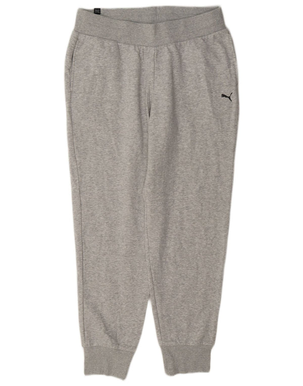 Calça de treino feminina Puma Joggers UK 14 cinza médio
