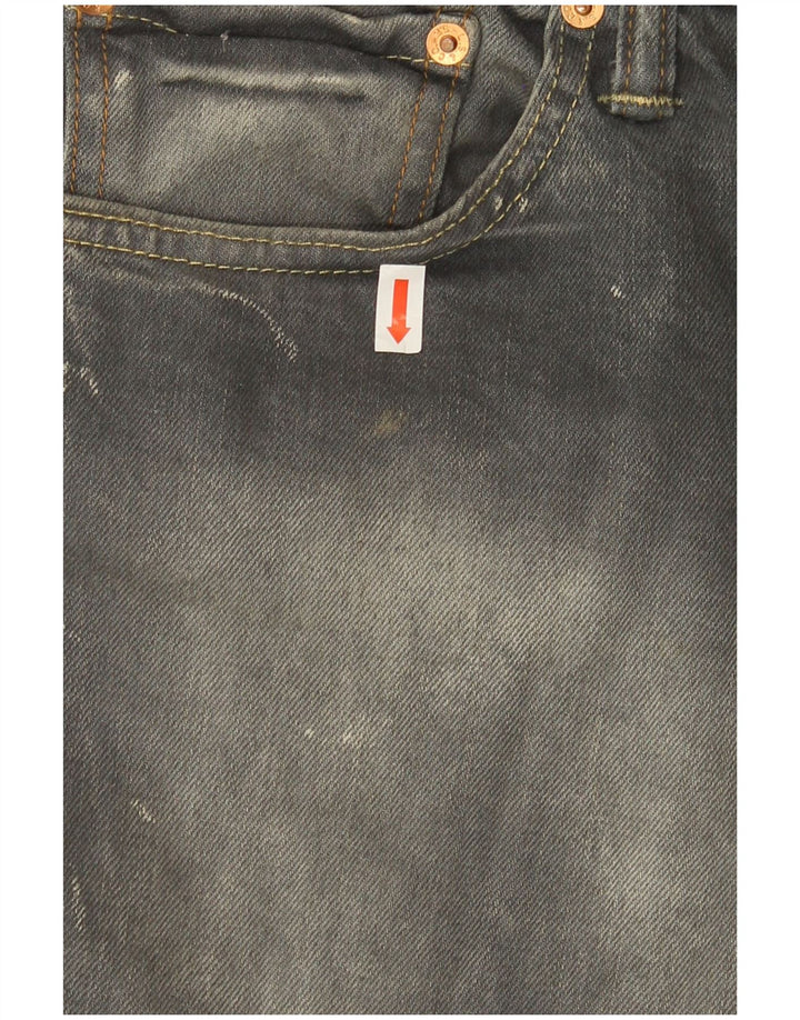 Calça Jeans Levis 511 Slim Masculina W33 L34 Cinza Algodão