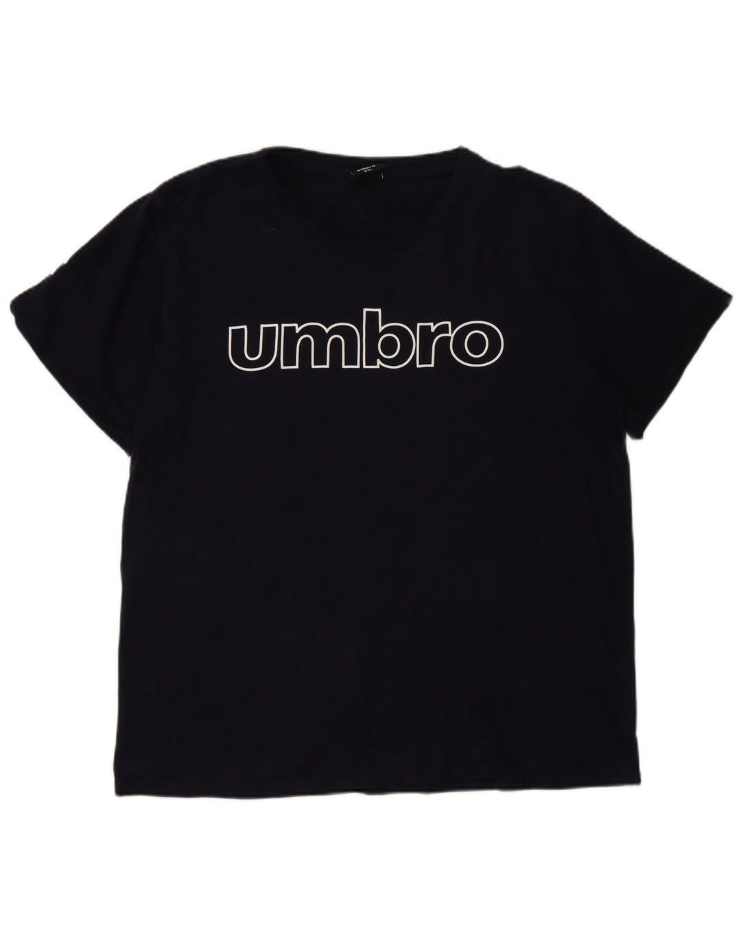 Camiseta gráfica masculina Umbro Top 2XL Azul marinho
