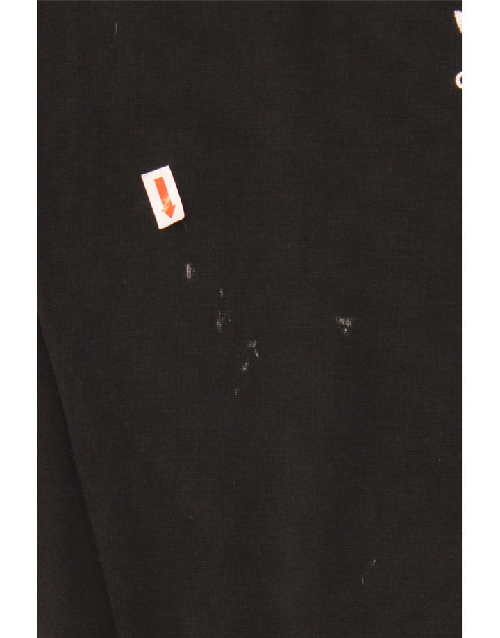 Adidas Mens Treino Calças Joggers Pequeno Poliéster Preto