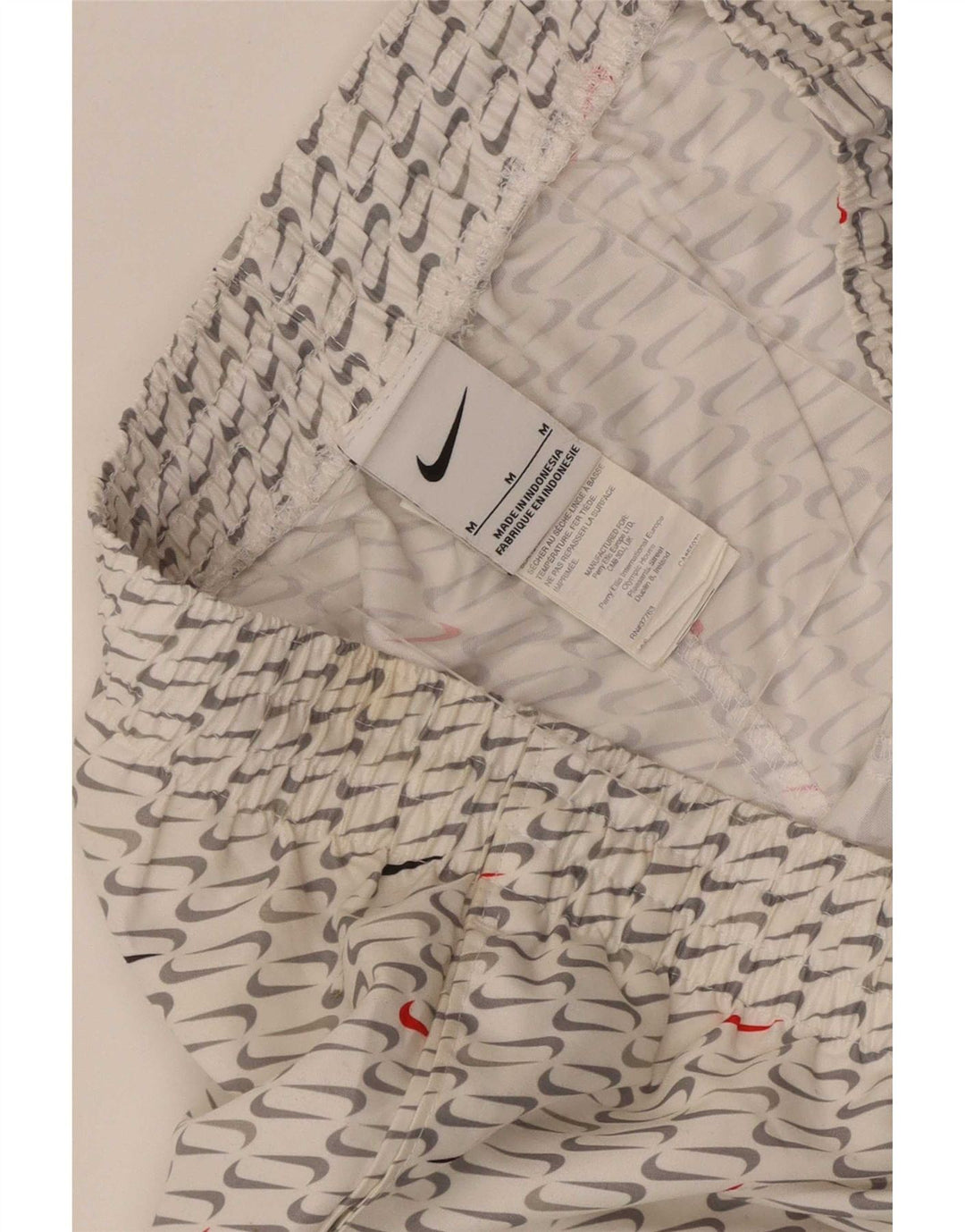 Nike Mens Graphic Sport Shorts Médio Branco Poliéster