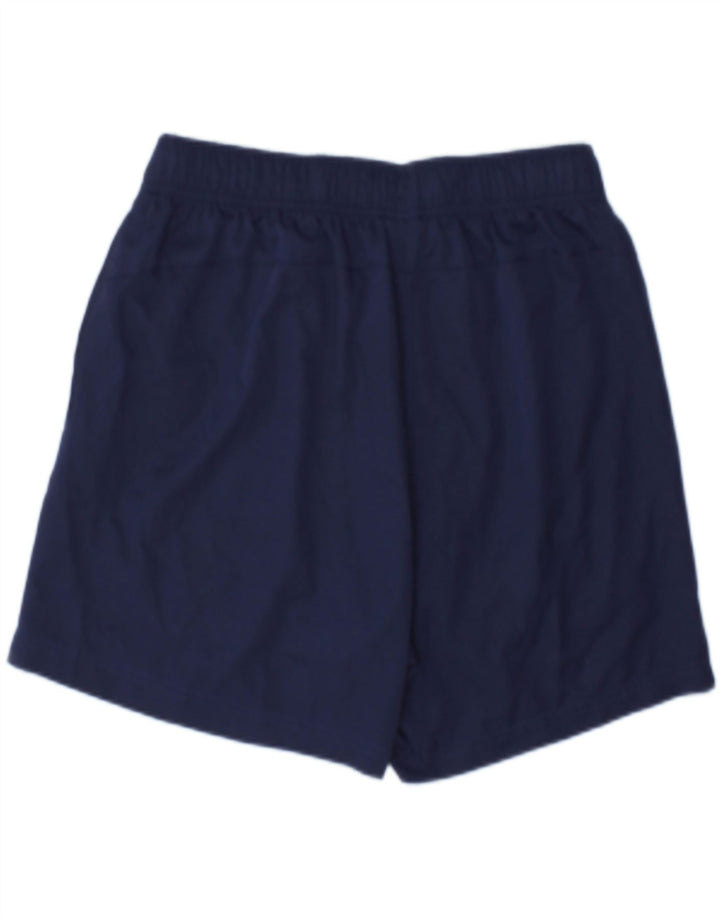 Shorts esportivos masculinos Puma grandes poliéster azul marinho