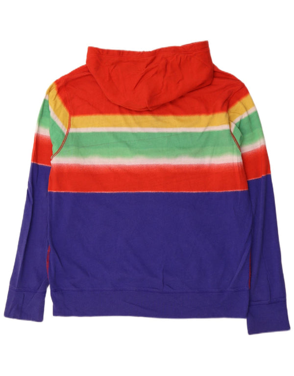 Polo Ralph Lauren moletom com capuz masculino grande algodão listrado multicolorido