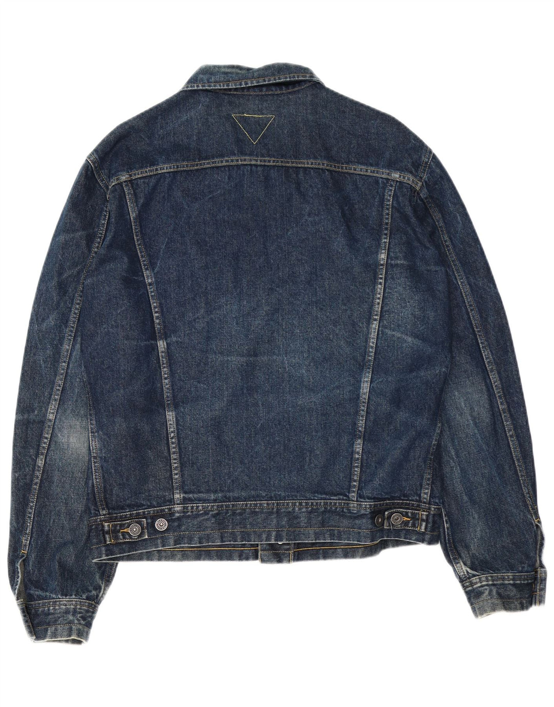 Jaqueta jeans masculina Meltin' Pot UK 44 2XL algodão azul