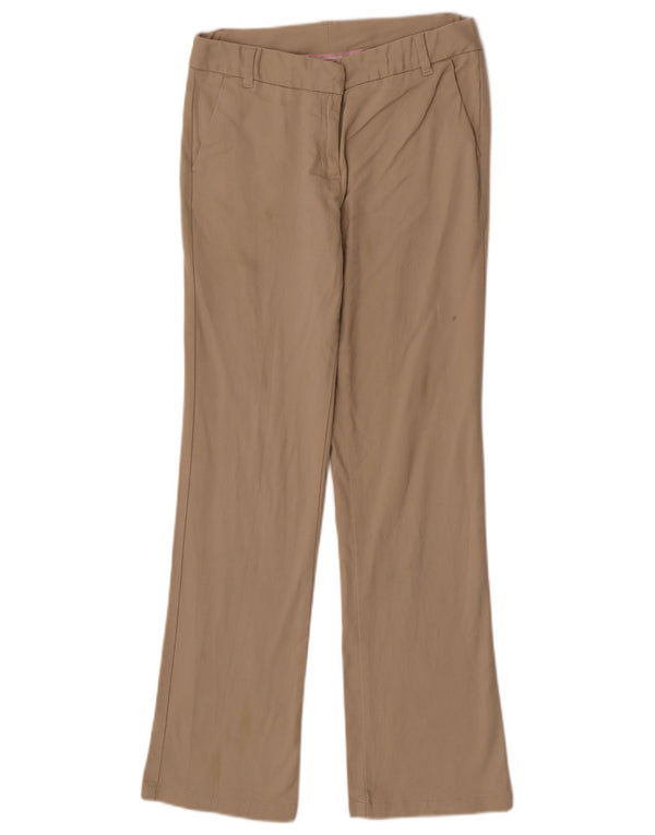 Izod Calças Chino Meninas Bootcut 13-14 Anos W26 L28 Algodão Bege