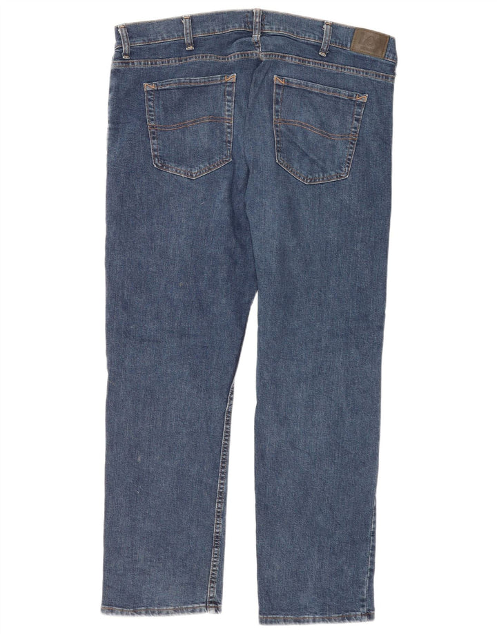 Lee Mens Slim Jeans W38 L30 Azul Algodão