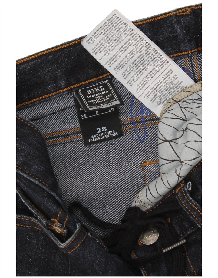 Nike Mens Slim Jeans W28 L31 Azul Marinho Algodão