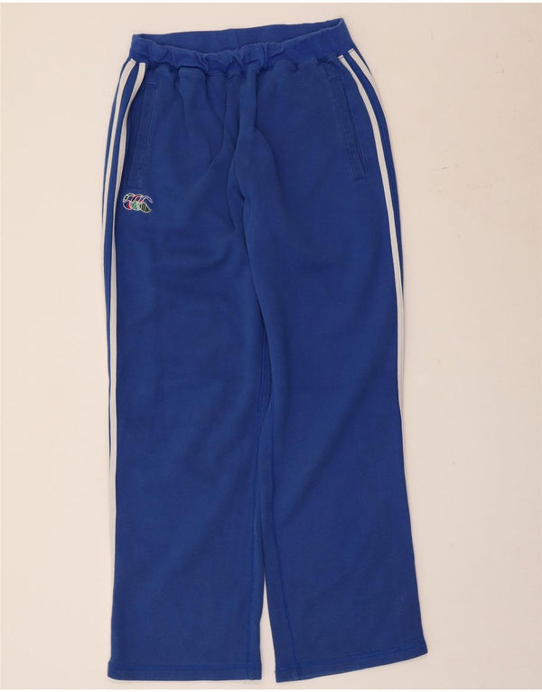 Calça de treino masculina Canterbury grande algodão azul