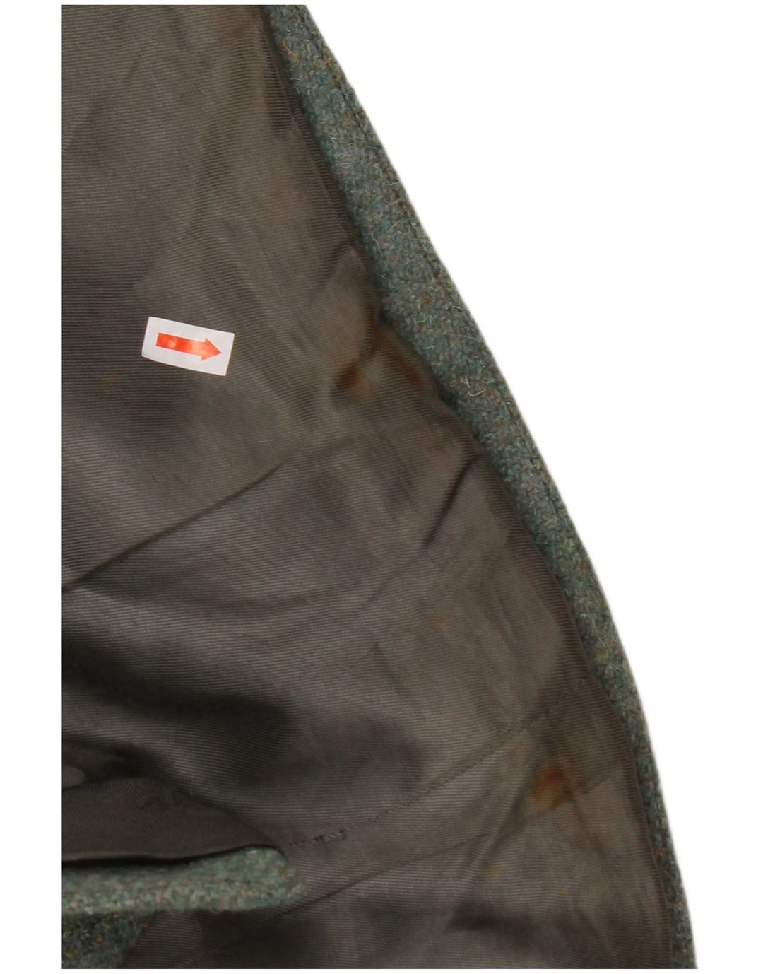 Jaqueta blazer masculina BURTON sob medida com 2 botões Reino Unido 38 lã virgem verde média