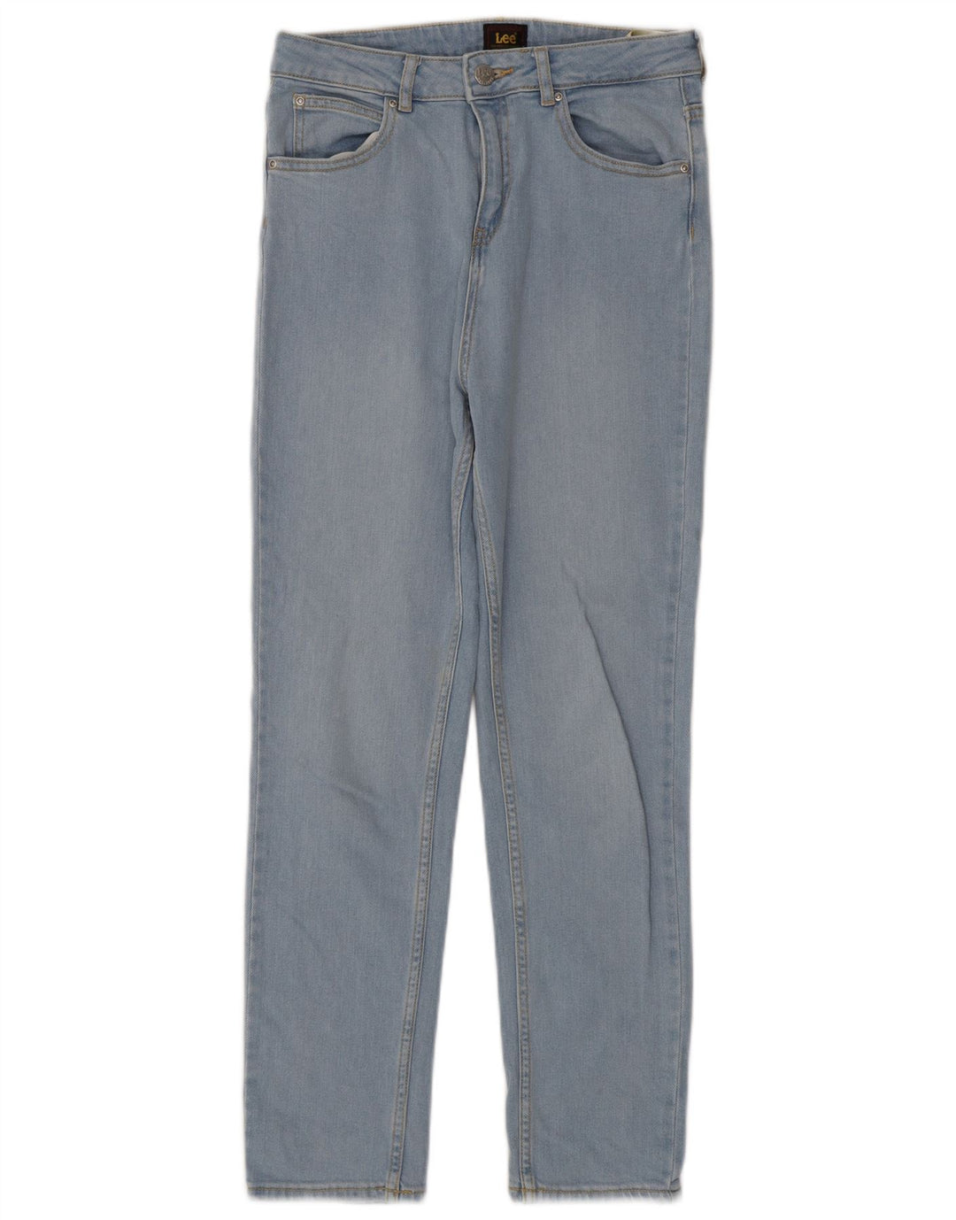 LEE Girls Jeans Slim 12-13 Anos W28 L28 Azul Algodão