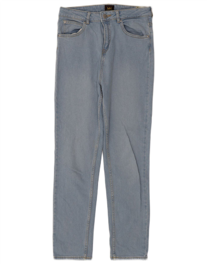 LEE Girls Jeans Slim 12-13 Anos W28 L28 Azul Algodão