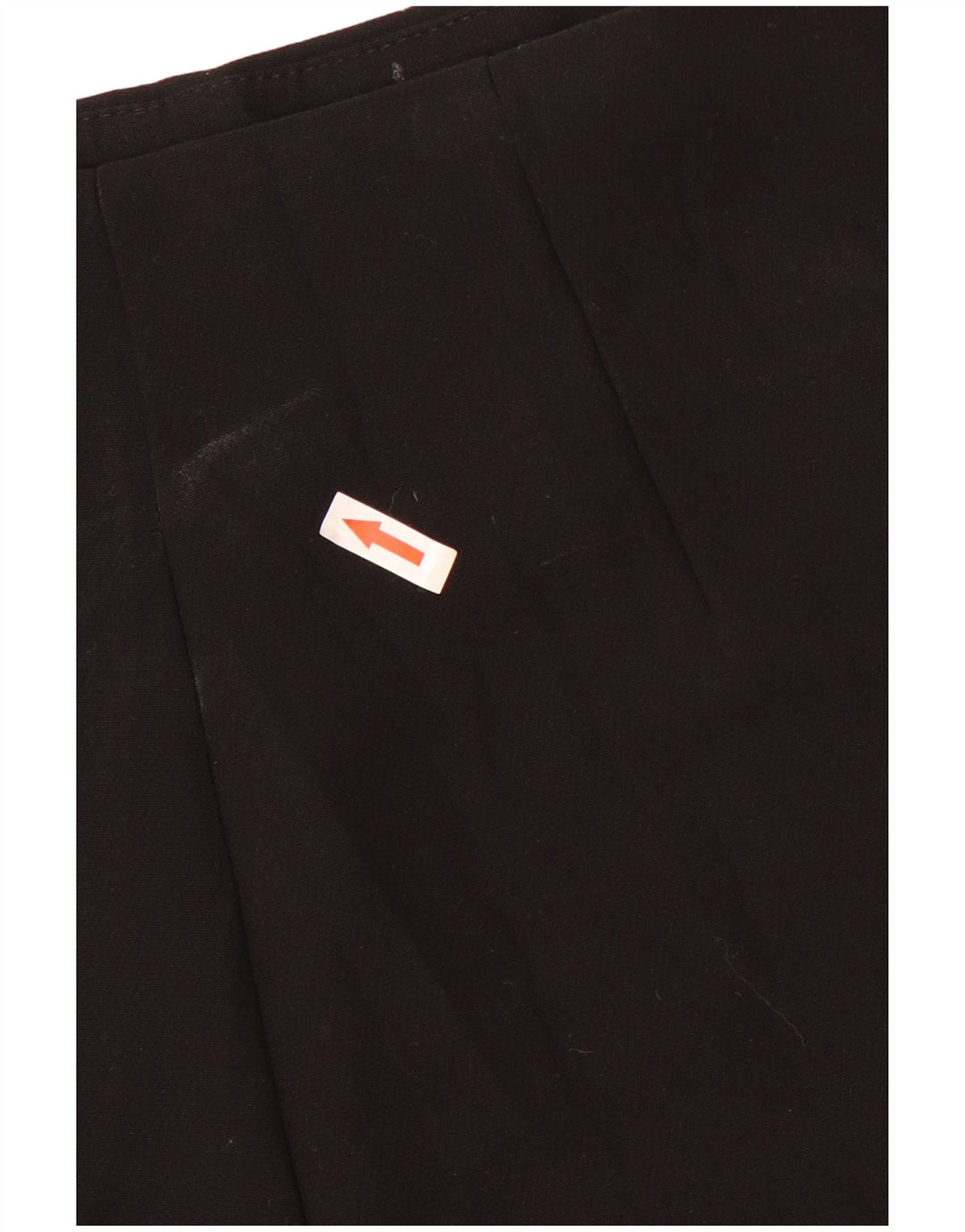 Zara Womens Skort UK 8 Pequeno Poliéster Preto