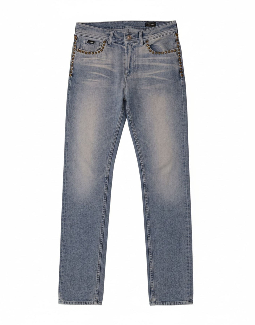 GAS Jeans Slim Feminino W28 L33 Azul