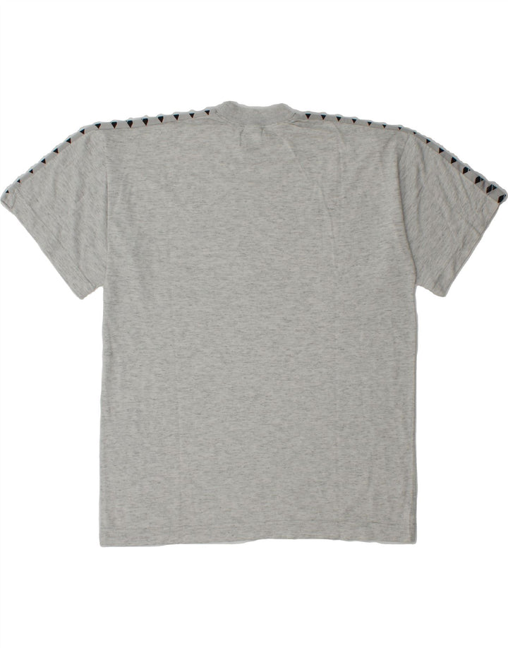 ARENA Mens T-Shirt Top Medium Grey Vintage Arena and Second-Hand Arena from Messina Hembry 