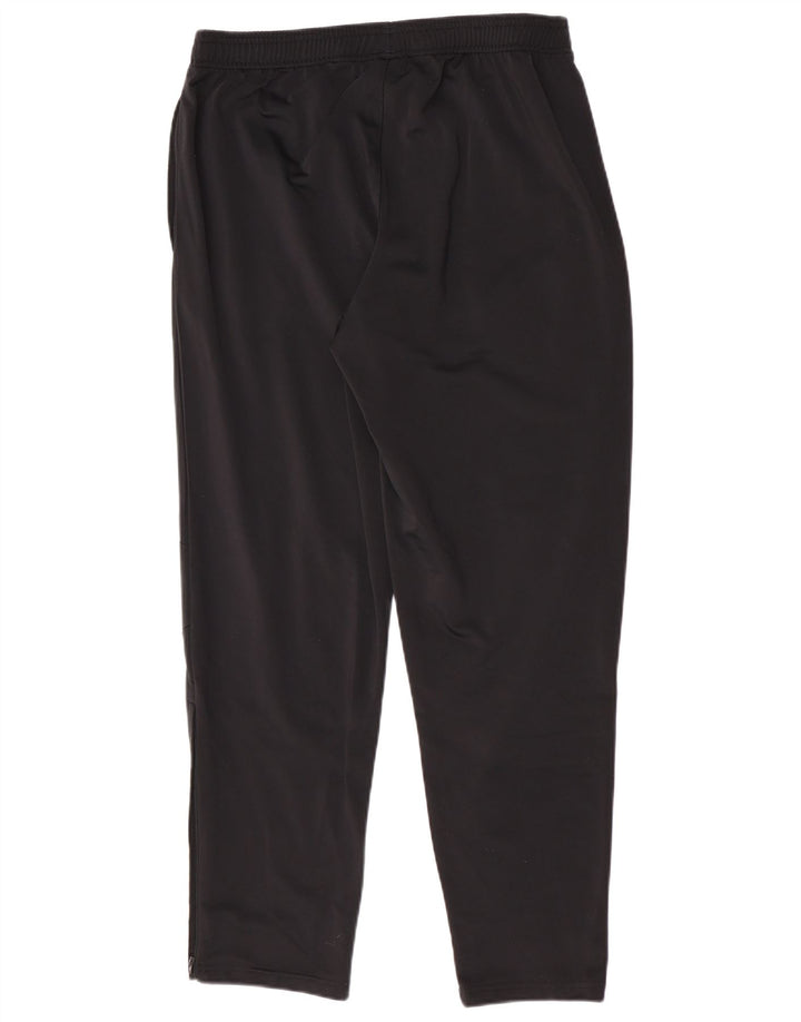 Calça de treino masculina Adidas grande poliéster preto