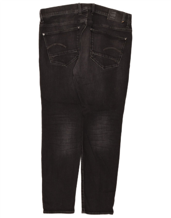 G-Star Masculino Slim Jeans W36 L30 Algodão Preto