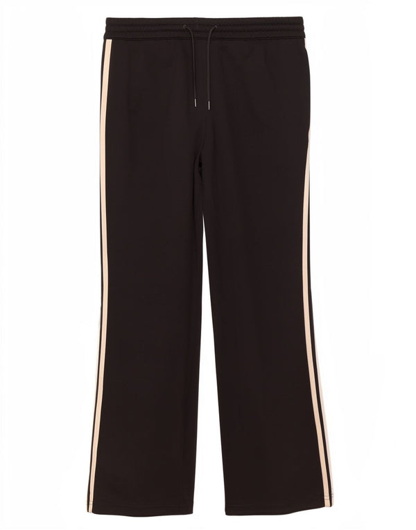 Calça corta-vento feminina Adidas UK 12 médio preto poliéster esportivo