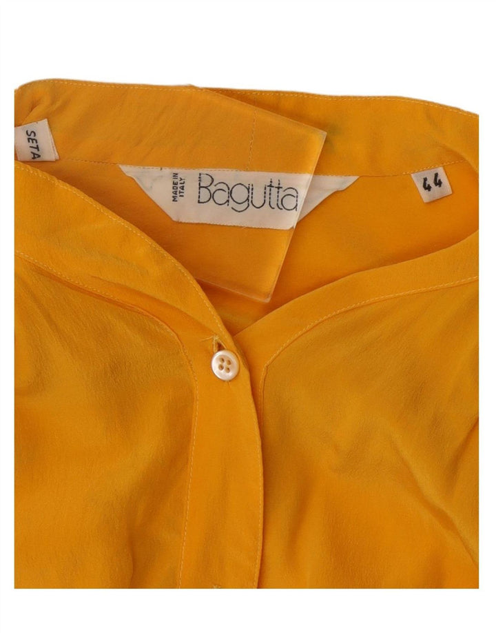Blusa feminina BAGUTTA IT 44 seda amarela média