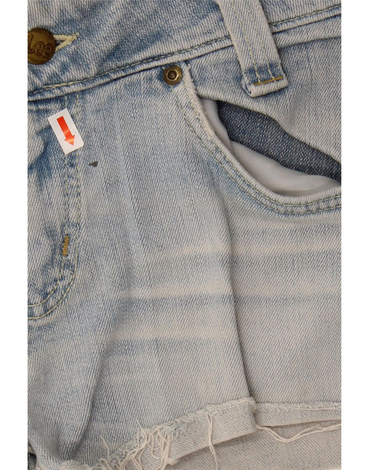 Shorts jeans feminino Lee W32 grande azul