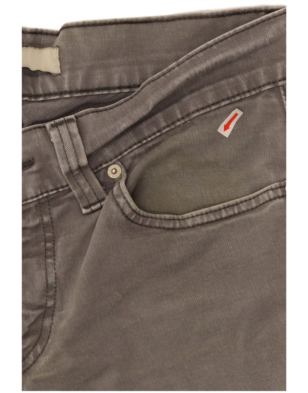 Calça jeans feminina Levi's 511 Slim W32 L28 cinza algodão