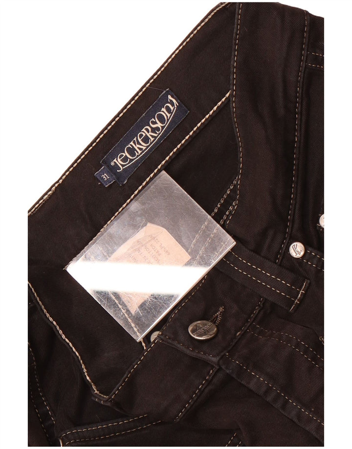 Jeans retos masculinos Jeckerson W31 L33 algodão preto