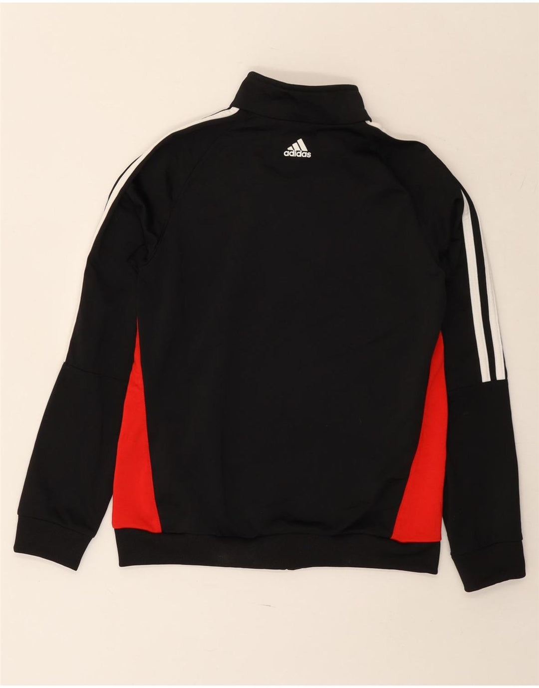 Jaqueta Adidas Boys Graphic Tracksuit Top 11-12 Anos Preto Colorblock