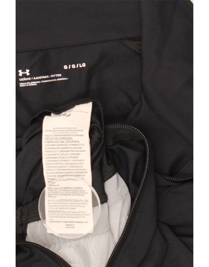 Jaqueta de treino feminina UNDER ARMOUR UK 14 grande nylon preto