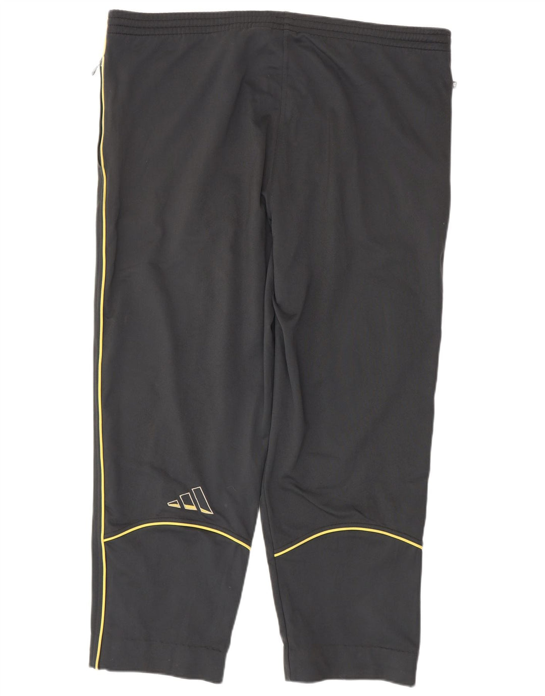 Calças de treino masculinas Adidas UK 46/48 XL cinza poliéster