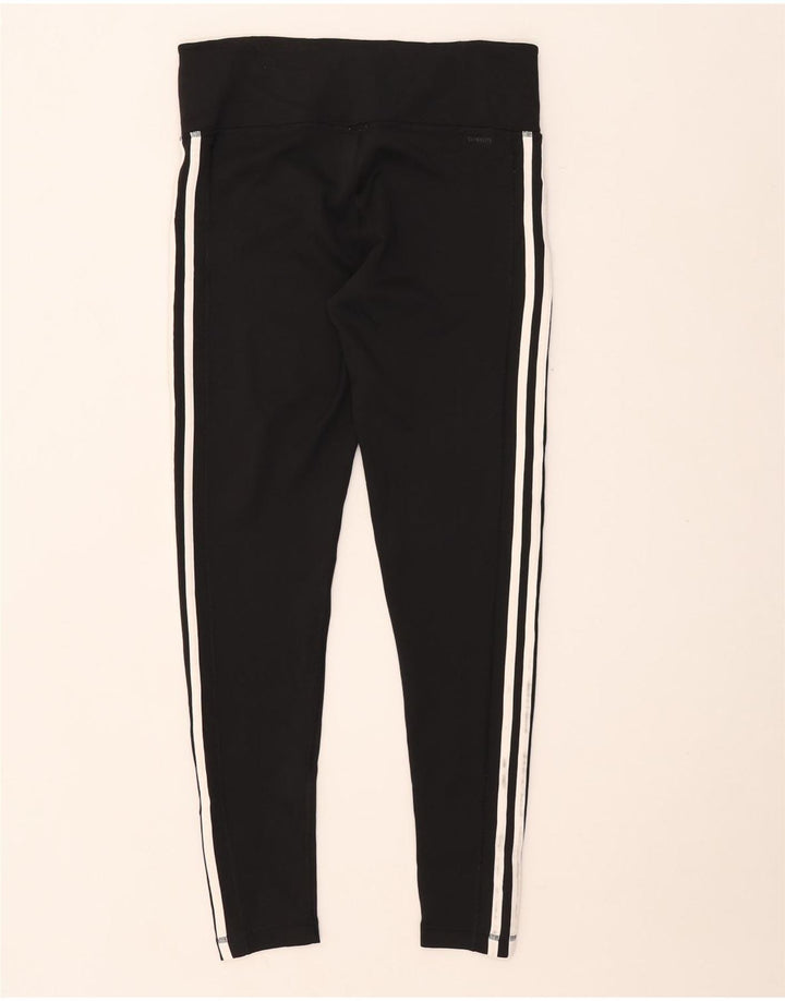 Leggings Adidas Climalite Feminina UK 16/18 Grande Poliéster Preto