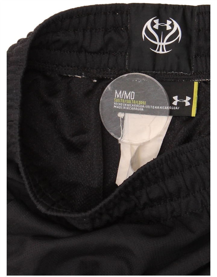Shorts esportivos masculinos Under Armour médio preto
