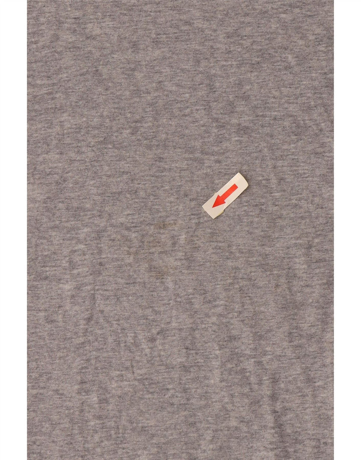 Camiseta gráfica masculina Levi's Top grande de algodão cinza