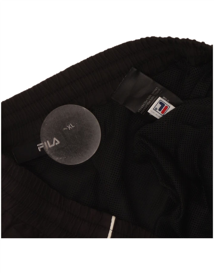 Fila Mens Sport Shorts XL Preto Poliéster