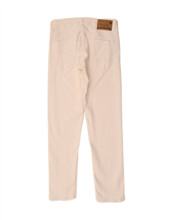 Jeans slim feminino G-STAR W26 L32 branco