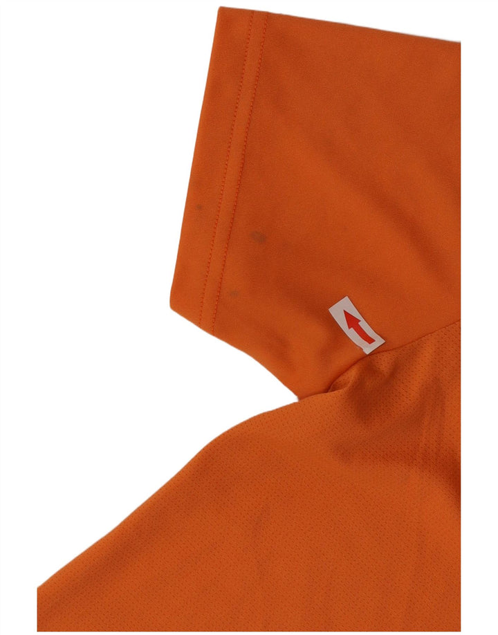 Camiseta masculina Diadora Top médio laranja poliéster