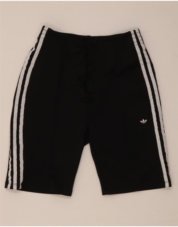 Shorts esportivos femininos Adidas UK 12 médio preto algodão