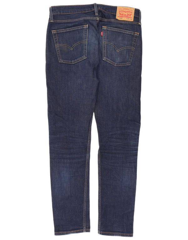 Levi's Masculino 510 Skinny Jeans W33 L32 Azul Algodão