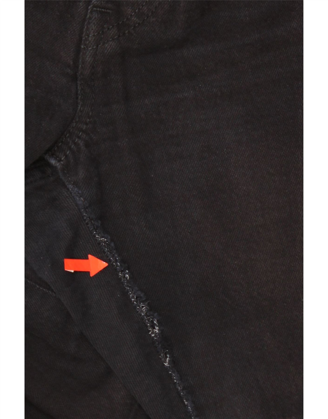 Calça jeans masculina Levi's 501 Straight W29 L28 algodão preto