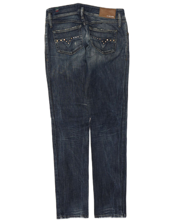 Jeans feminino Diesel Matic cintura baixa slim W29 L32 algodão azul