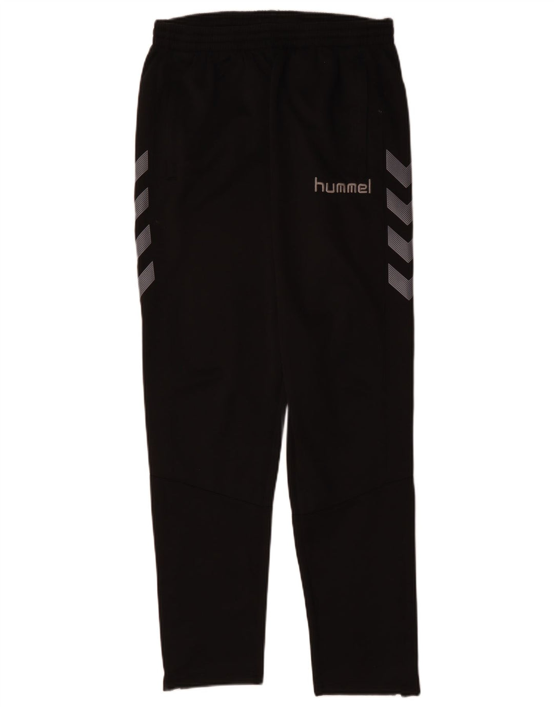Calça de treino masculina HUMMEL de poliéster preto médio