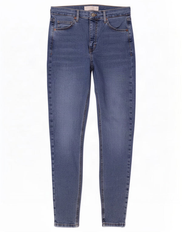 Topshop feminino Jamie Skinny Jeans W29 L28 algodão azul
