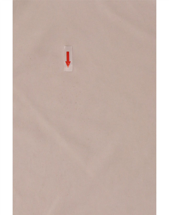 Camiseta masculina Lacoste tamanho superior 7 2XL algodão branco