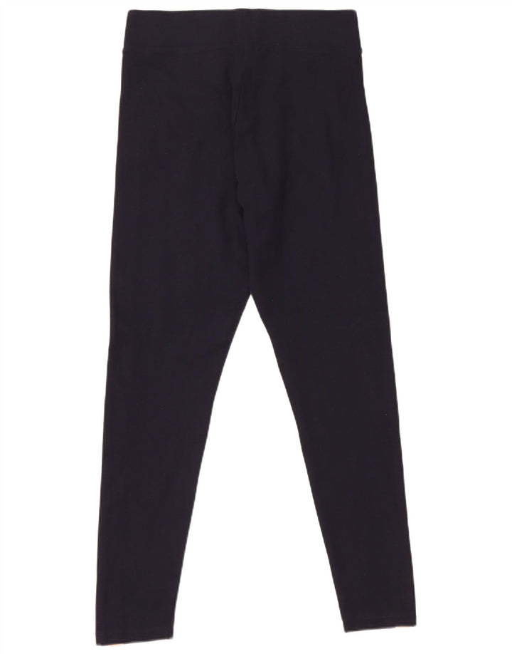 Leggings femininos MARKS & SPENCER UK 12 médio azul marinho colorblock viscose