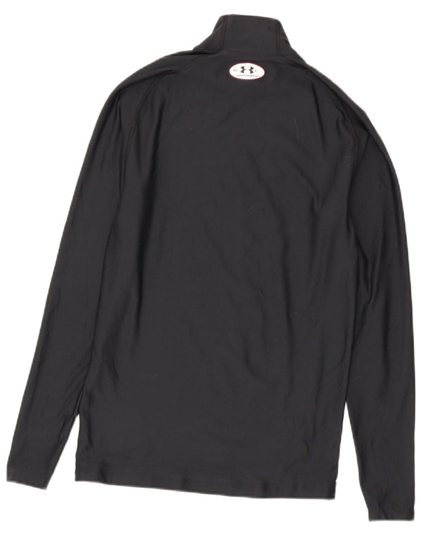 Under Armour Masculino Cold Gear Top Manga Longa XL Preto Poliéster