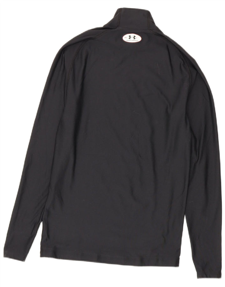 Under Armour Masculino Cold Gear Top Manga Longa XL Preto Poliéster