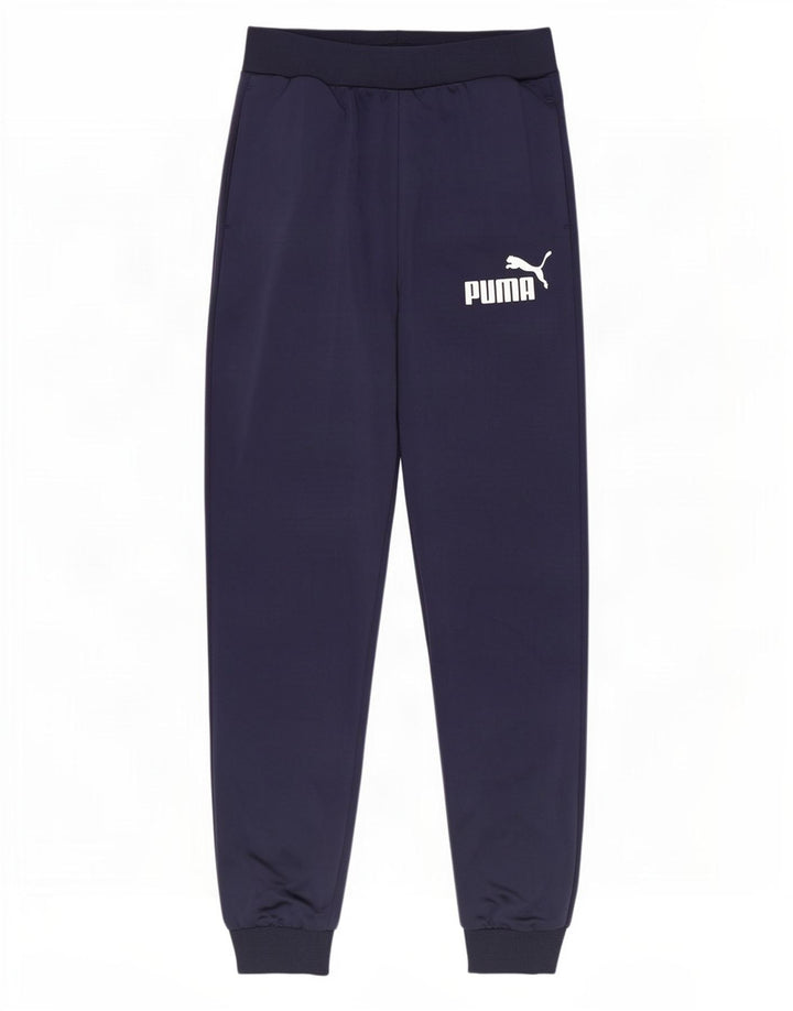 Calças de treino Puma Meninos Joggers 13-14 Anos Azul Marinho Poliéster