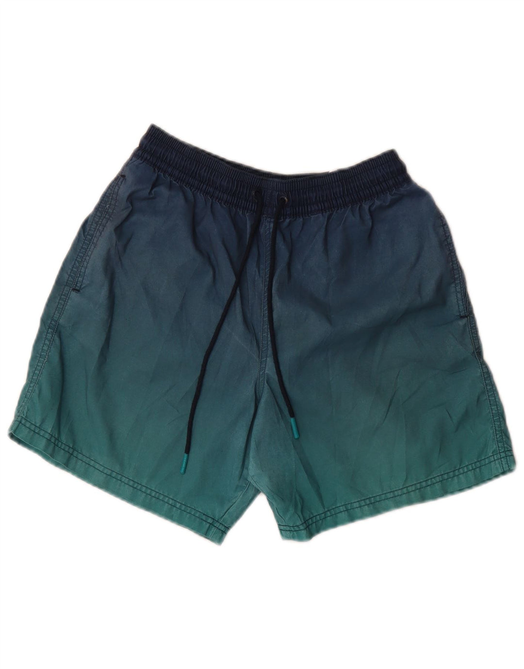 Shorts de natação masculino MARKS & SPENCER pequeno azul tie dye poliéster