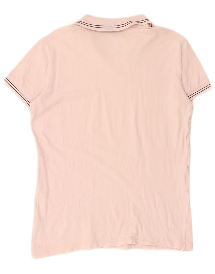 Camisa polo masculina CALVIN KLEIN JEANS algodão rosa médio